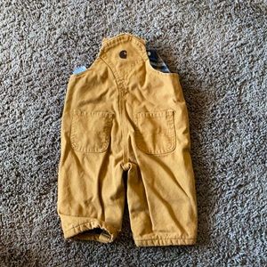 Carhartt flannel LINE Bibs